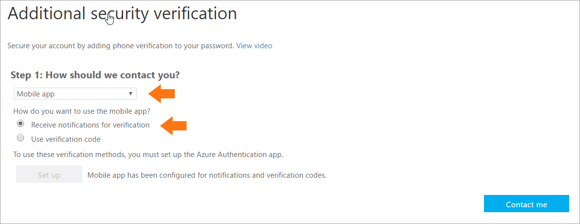 additional security verification window