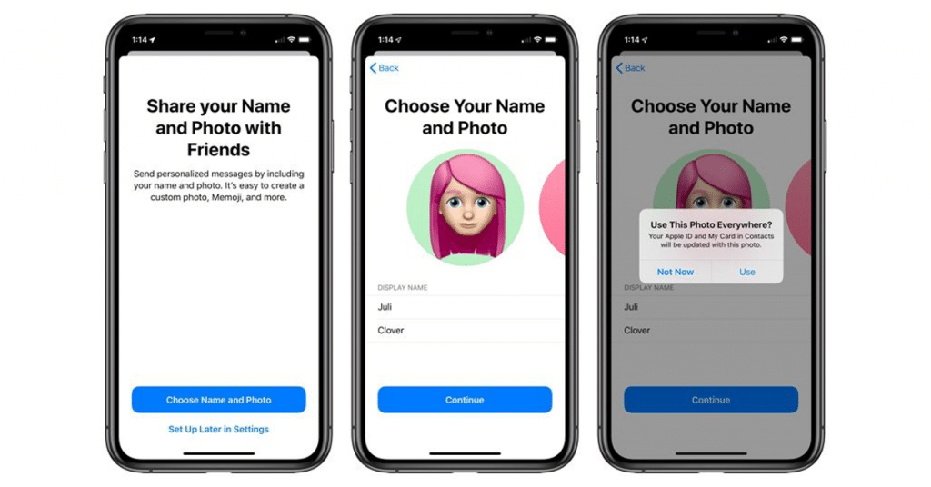 iOS 13 iMessage Profile