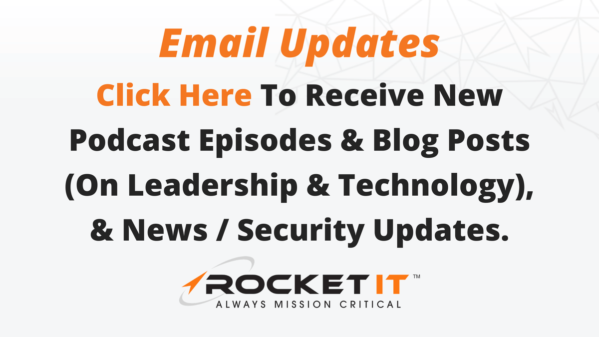 Rocket it email updates promo image